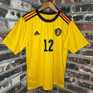 Adidas Belgium URBSFA KNVB Away 2018 #12 Climalite Jersey